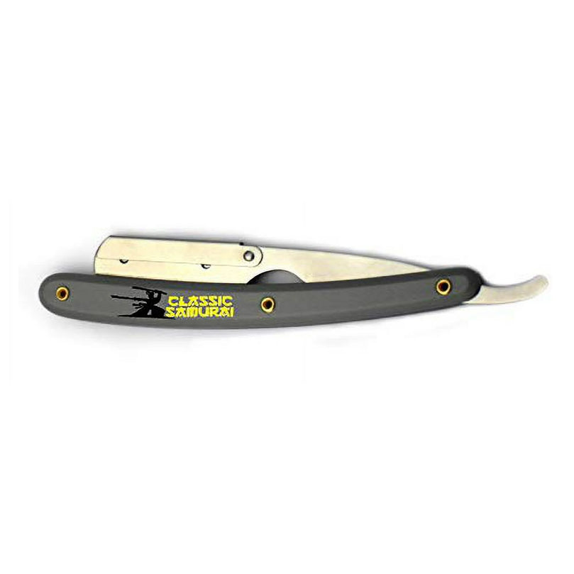 Classic Samurai Straight Razor Grey Color