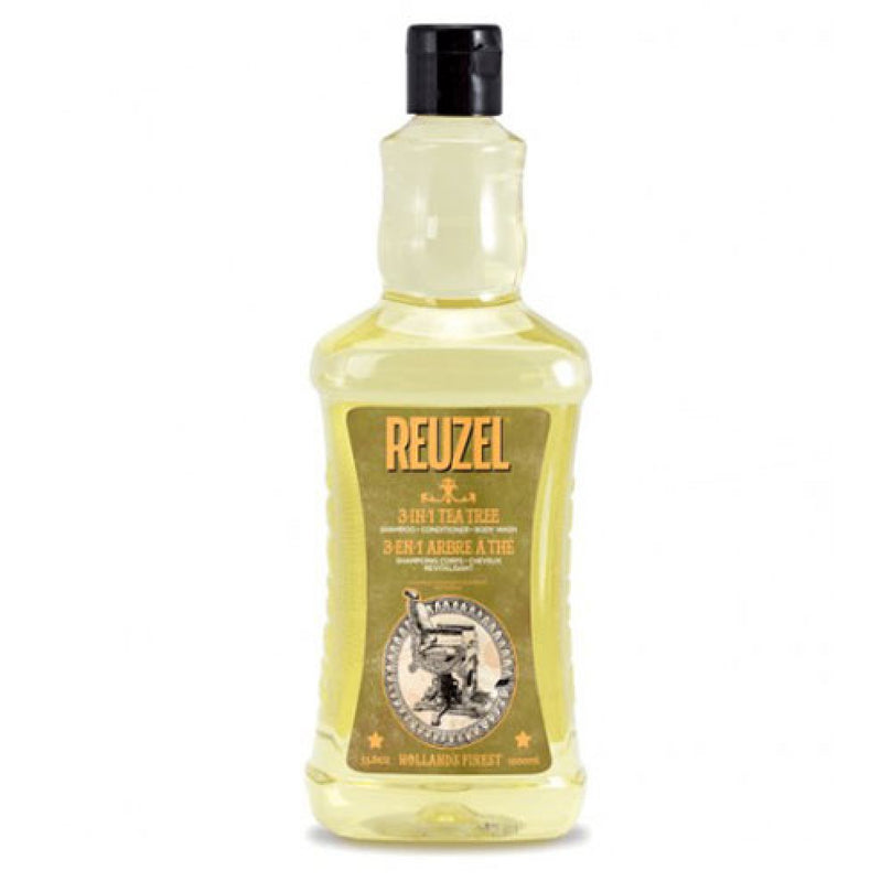 SHAMPOO REUZEL 3-1 TEA TREE 1000 ML