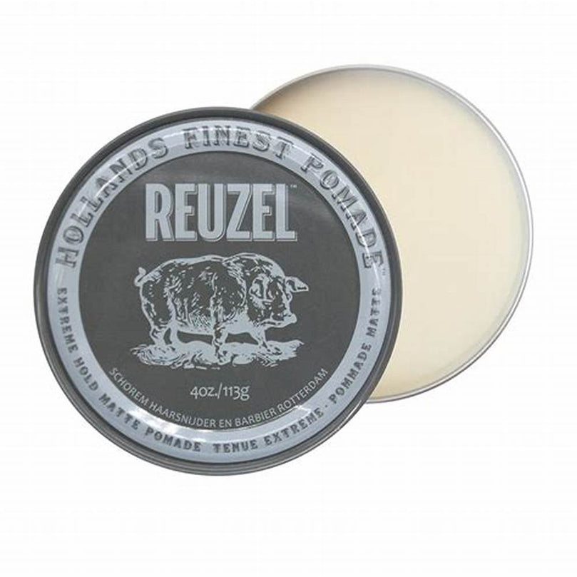 REUZEL EXTREME HOLD MATTE POMADE 4oz 113g