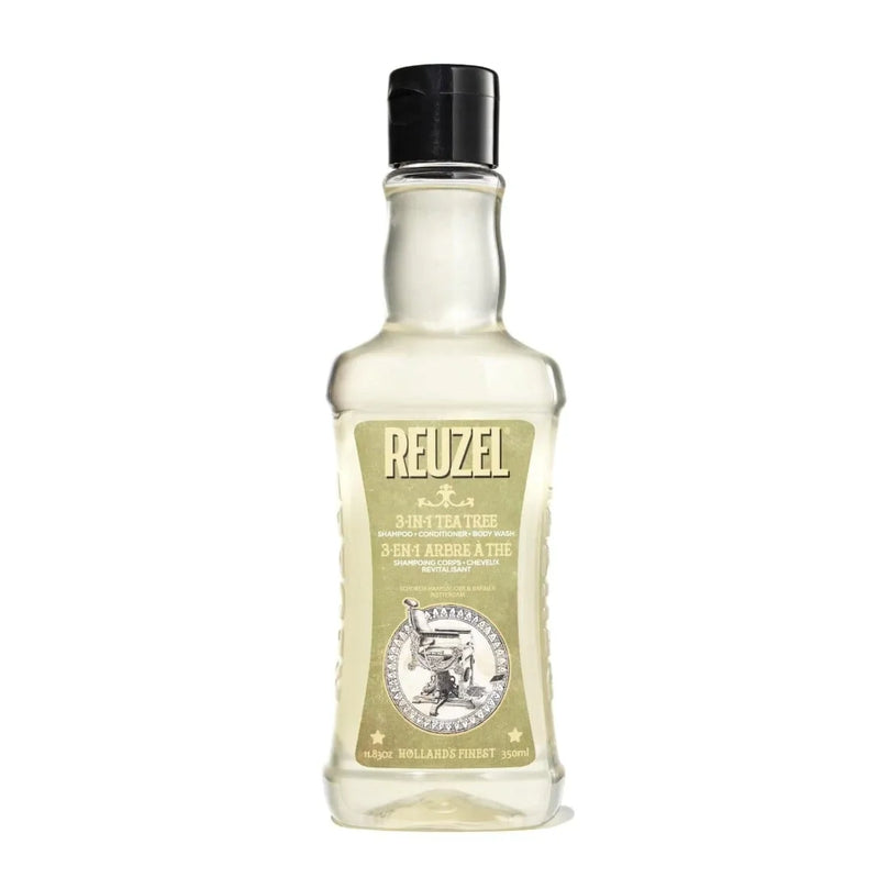 REUZEL 3 IN 1 TEA TREE SHAMPOO 350ML