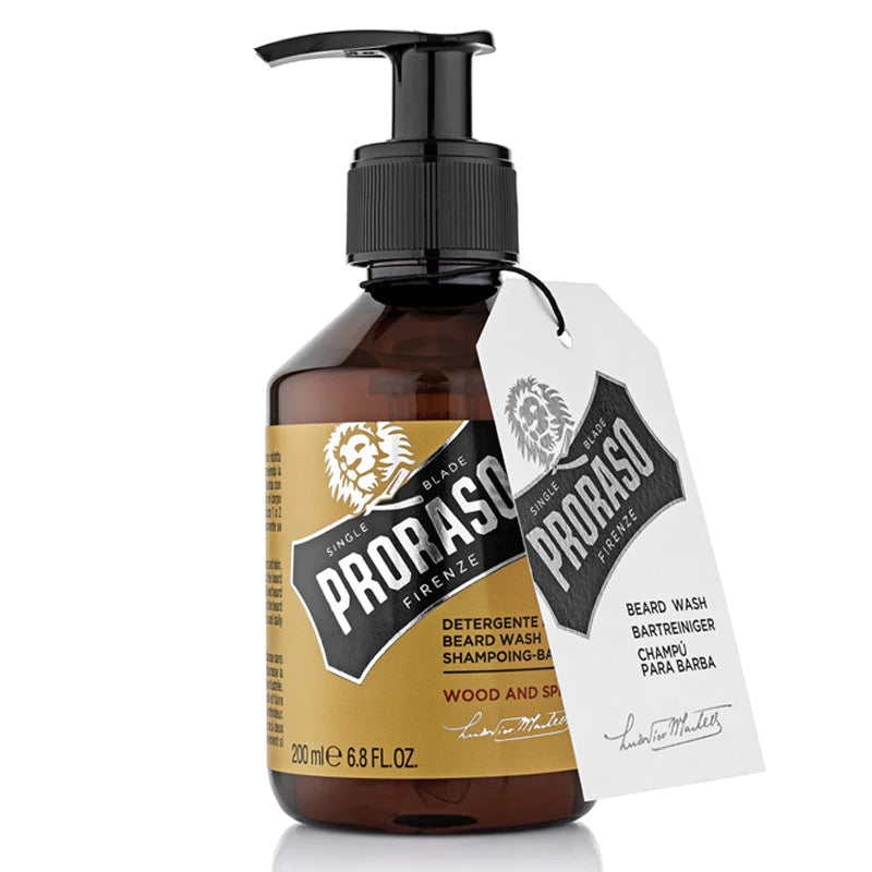 PRORASO BEARD WASH WOOD & SPICE 200ML