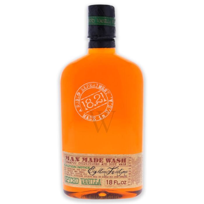 Man made Wash 18 oz Spiced Vanilla