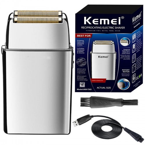 Kemei Shaver Silver