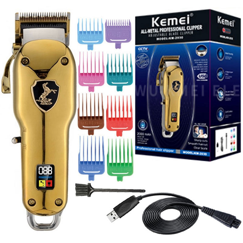 Kemei Professional Clipper Aluminum Alloy 2030