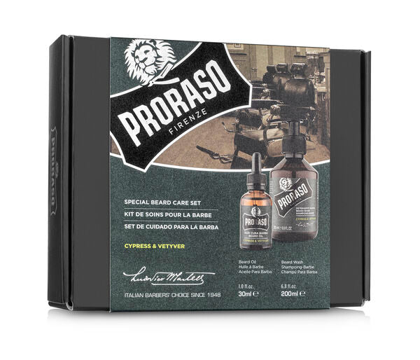 PRORASO Duo pack Cypress y Vetyver Aceite Y Shampoo