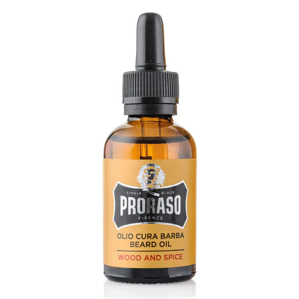 PRORASO BEARD OIL WOOD & SPICE 30ML