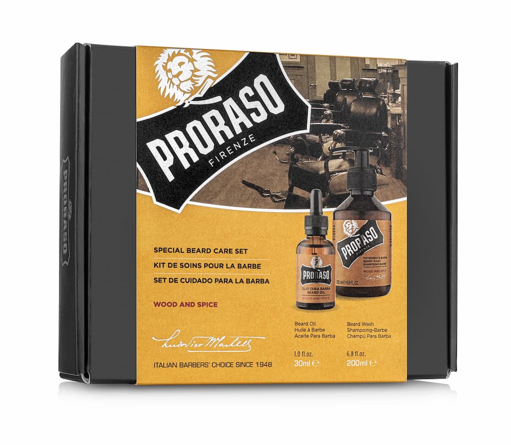 PRORASO BEARD DUO WOOD & SPICE