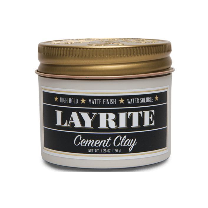 Layrite Cement Clay Matte Pomade 4oz