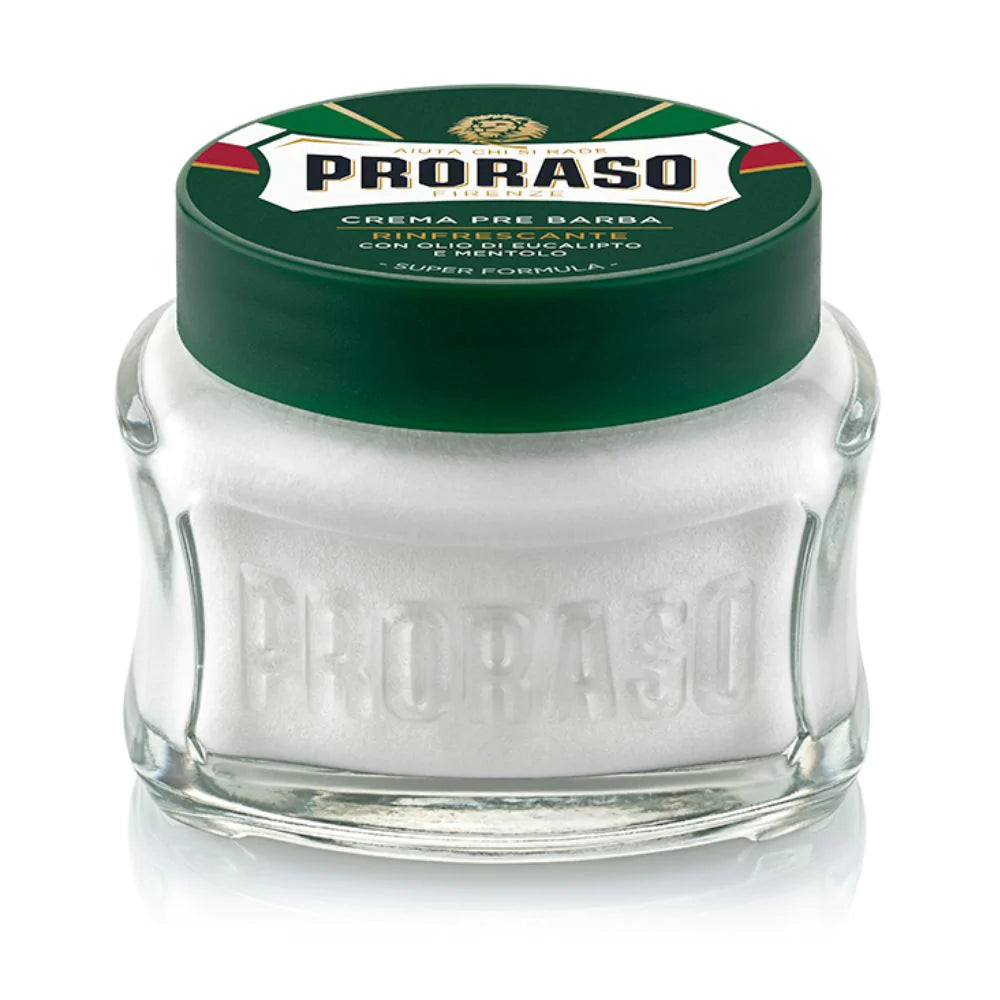 PRORASO EUCALYPTUS & MENTHOL REFRESH PRE-SHAVE CREAM 100ML