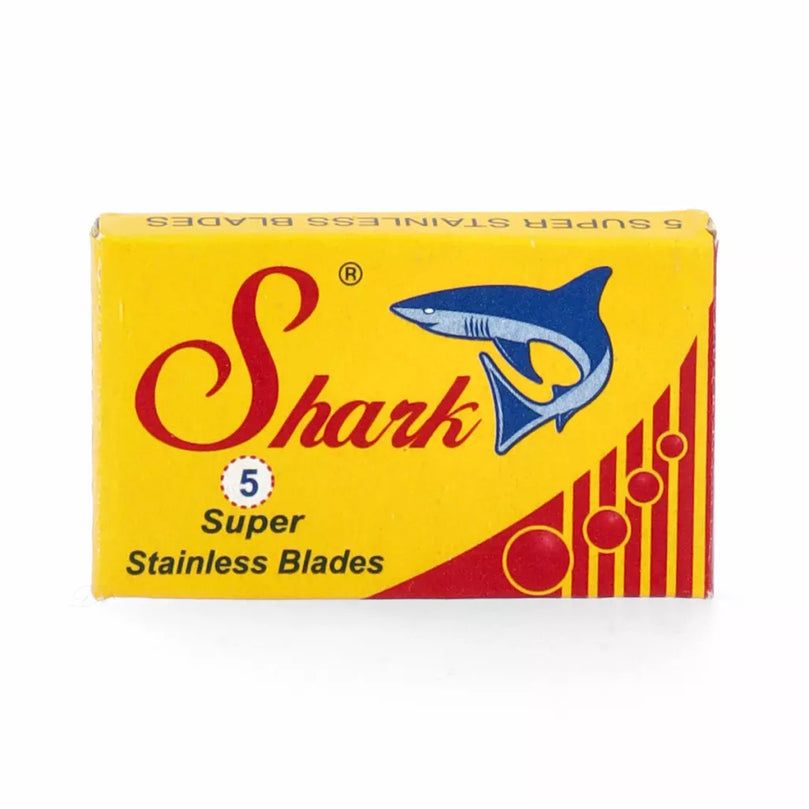 Shark Super Stainless Blades Double Edge Razor Blades 5 pieces